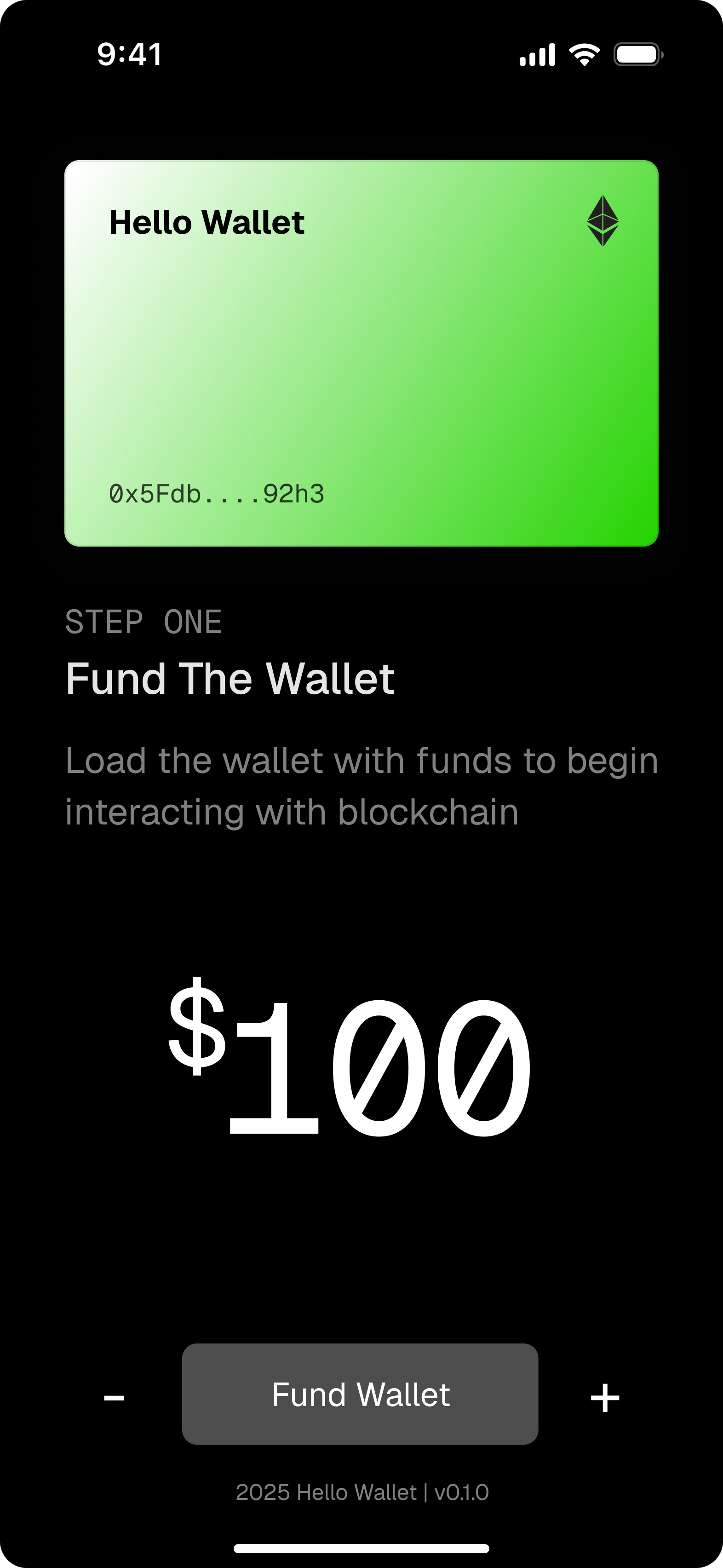 Hello Wallet